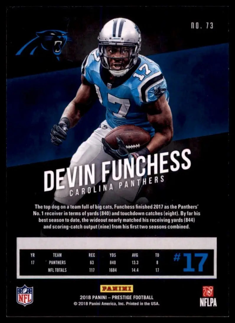 2018 Panini Prestige - Devin Funchess #73