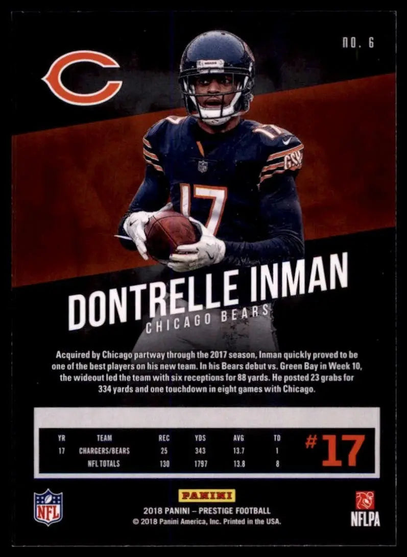 2018 Panini Prestige - Dontrelle Inman #6