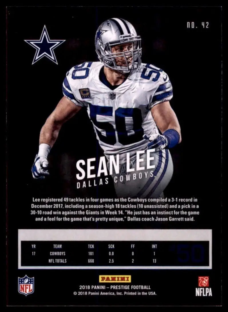 2018 Panini Prestige - Sean Lee #42