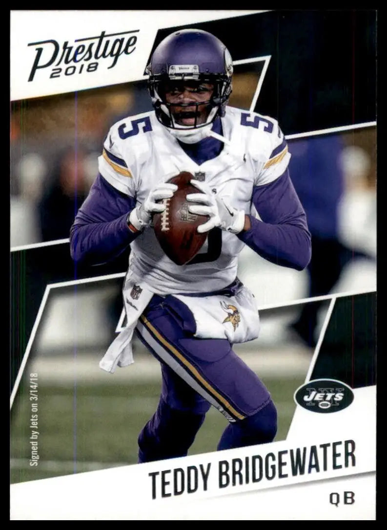 2018 Panini Prestige - Teddy Bridgewater #63
