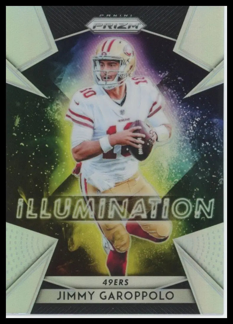 2018 Panini Prizm - Illumination Jimmy Garoppolo #7 - Football Card Single