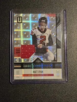 2018 Panini Unparalleled #VT-MR Matt Ryan Victorious Memorabilia - Football Card Single