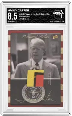 2018 Pieces of the Past Hybrid Jimmy Carter #PNRH-JC Arena Club 8.5