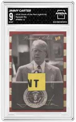2018 Pieces of the Past Jimmy Carter Relic #PNRH-JC Arena Club 9 - Non-Sports Card Single