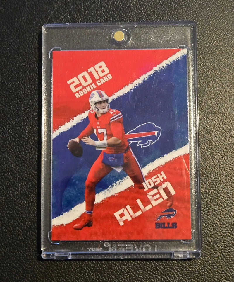 2018 Rookie Gems Josh Allen Rookie Card Buffalo Bills Limited Edition RC Single - Football Card Single