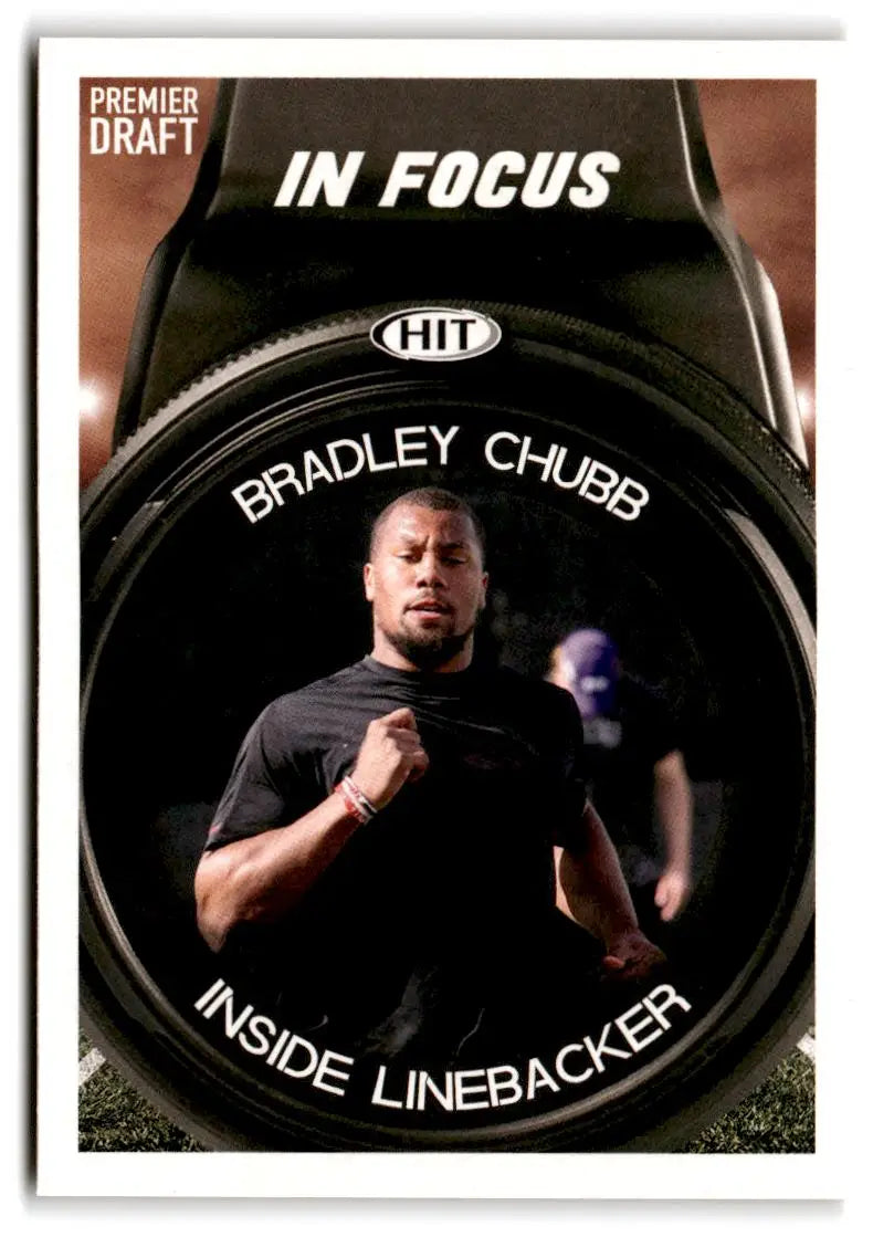 2018 SAGE HIT #117 Bradley Chubb - Football Card Single