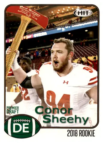 2018 SAGE Hit Premier Draft #34 Conor Sheehy NM-MT ID:44414 - Football Card Single