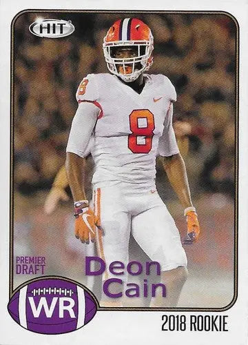 2018 SAGE Hit Premier Draft #85 Deon Cain NM-MT ID:22455 - Football Card Single