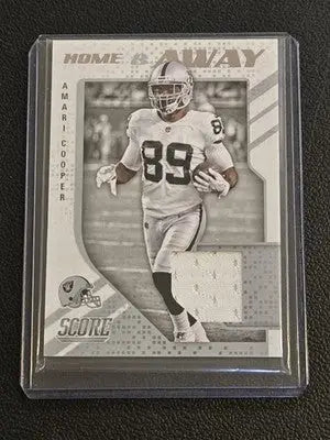 2018 Score #2 Amari Cooper Home and Away Jerseys - Sports Memorabilia (Jerseys balls helmets pucks)