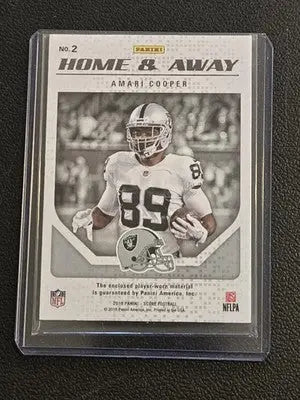 2018 Score #2 Amari Cooper Home and Away Jerseys - Football Card Single
