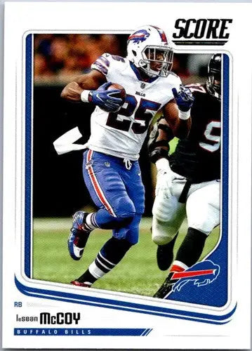 LeSean McCoy Buffalo Bills football card with original gloss, LeSean McCoy NM-MT condition
