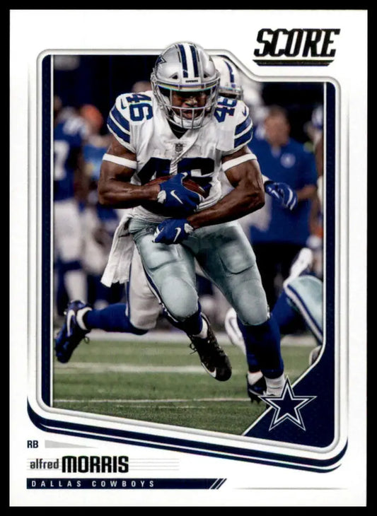 2018 Score Base Alfred Morris Dallas Cowboys 85 - Football Card Single