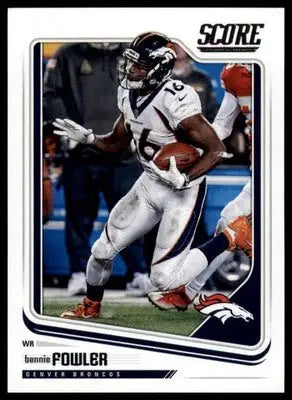 2018 Score Base Bennie Fowler Denver Broncos 102 - Football Card Single