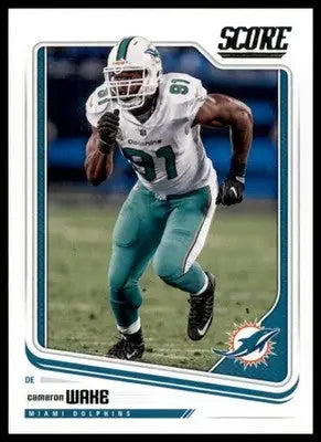 2018 Score Base Cameron Wake Miami Dolphins 191 - Football Card Single