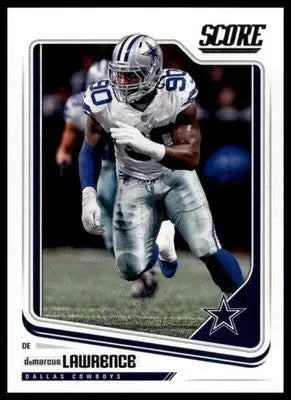 2018 Score Base DeMarcus Lawrence Dallas Cowboys 93 - Football Card Single