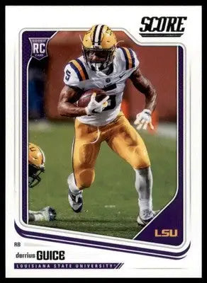 2018 Score Base Derrius Guice LSU Tigers 360 - Football Card Single