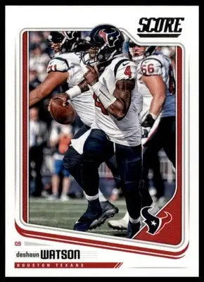 2018 Score Base Deshaun Watson Houston Texans 125 - Football Card Single