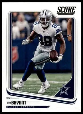 2018 Score Base Dez Bryant Dallas Cowboys 86 - Football Card Single