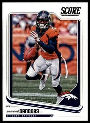 2018 Score Base Emmanuel Sanders Denver Broncos 99 - Football Card Single