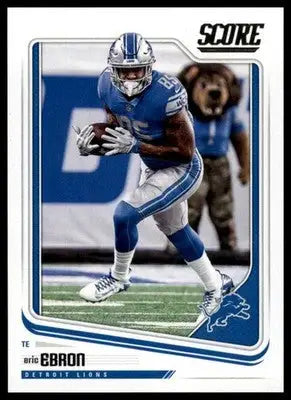 2018 Score Base Eric Ebron Detroit Lions 108