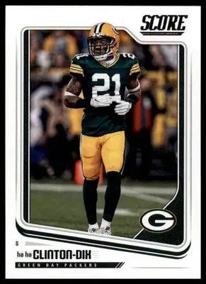 2018 Score Base Ha Ha Clinton-Dix Green Bay Packers 122 - Football Card Single