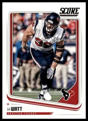 2018 Score Base J.J. Watt Houston Texans 127 - Football Card Single