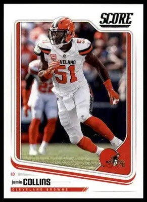 2018 Score Base Jamie Collins Cleveland Browns 81 - Football Card Single