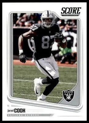 2018 Score Base Jared Cook Oakland Raiders 254 - Football Card Single