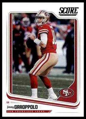2018 Score Base Jimmy Garoppolo San Francisco 49ers 287 - Football Card Single