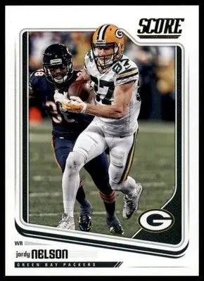 2018 Score Base Jordy Nelson Green Bay Packers 115 - Football Card Single