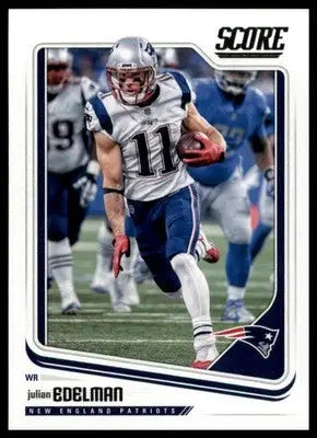 2018 Score Base Julian Edelman New England Patriots 207 - Football Card Single