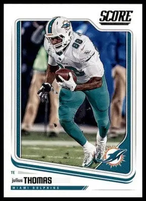2018 Score Base Julius Thomas Miami Dolphins 195 - Football Card Single