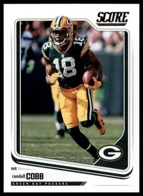2018 Score Base Randall Cobb Green Bay Packers 119 - Football Card Single