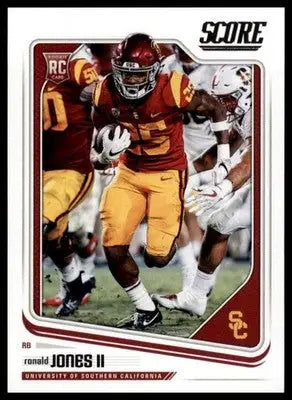2018 Score Base Ronald Jones II USC Trojans 363 - Football Card Single