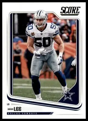 2018 Score Base Sean Lee Dallas Cowboys 88 - Football Card Single