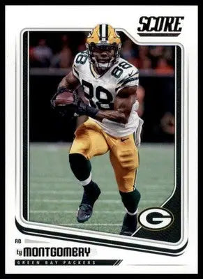 2018 Score Base Ty Montgomery Green Bay Packers 123