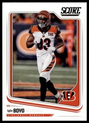 2018 Score Base Tyler Boyd Cincinnati Bengals 72 - Football Card Single