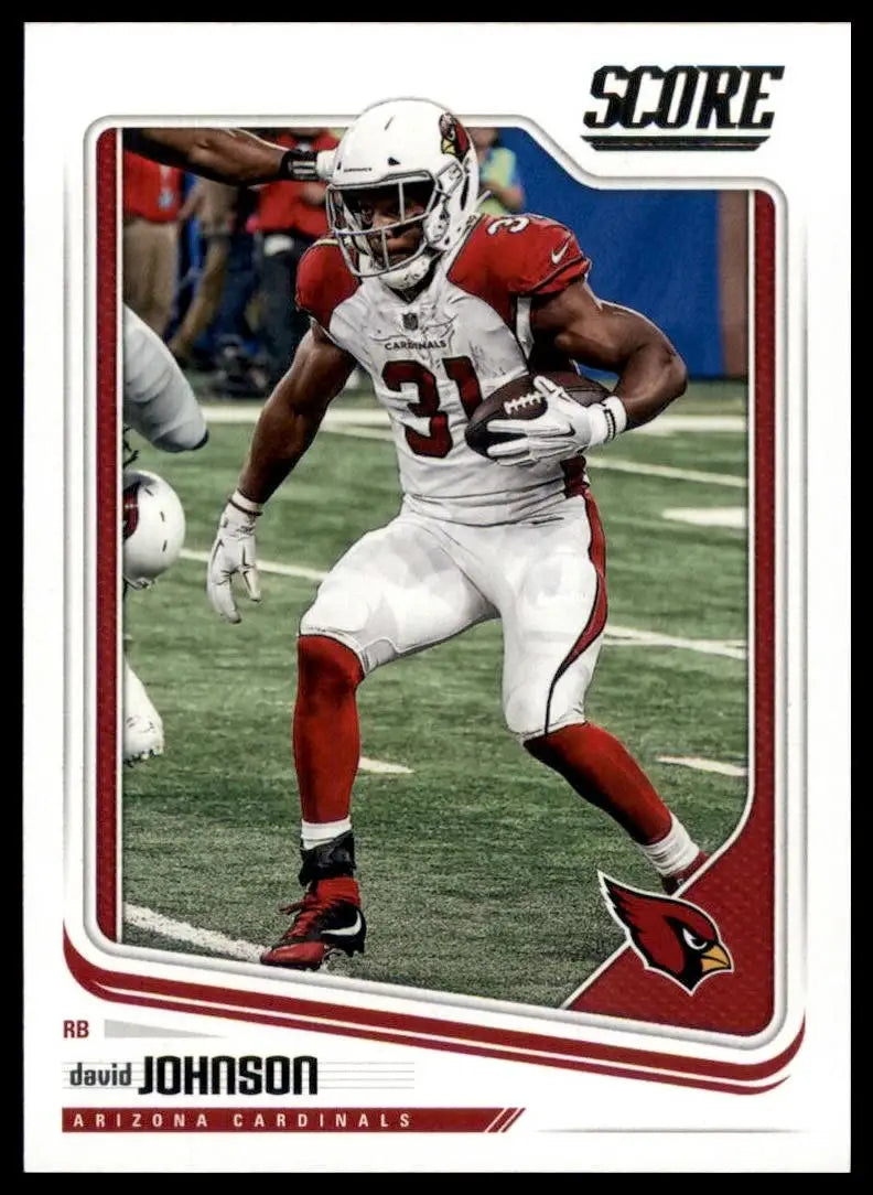 2018 Score - David Johnson #2 - Football Card Single