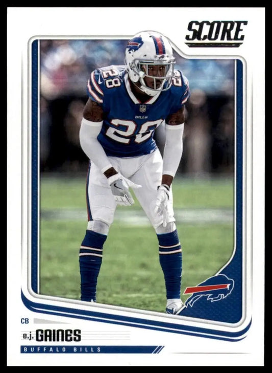 2018 Score - E.J. Gaines #38 - Football Card Single