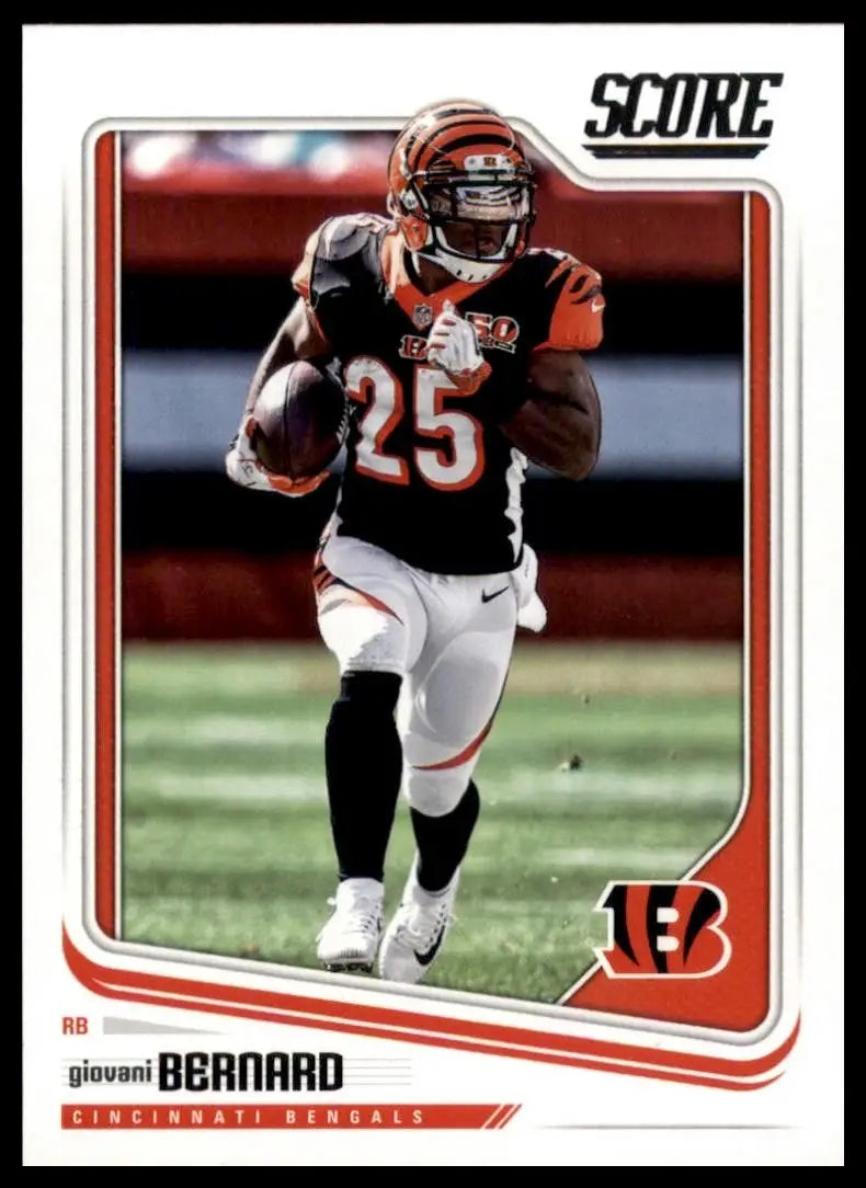 2018 Score - Giovani Bernard #67 - Football Card Single