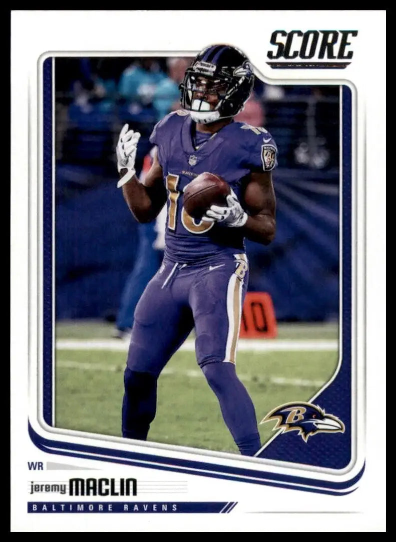 2018 Score - Jeremy Maclin #28 - Football Card Single