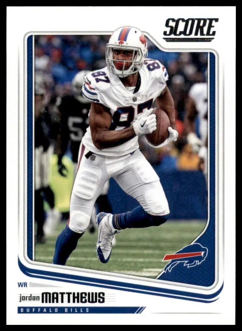 2018 Score - Jordan Matthews #35 - Football Card Single