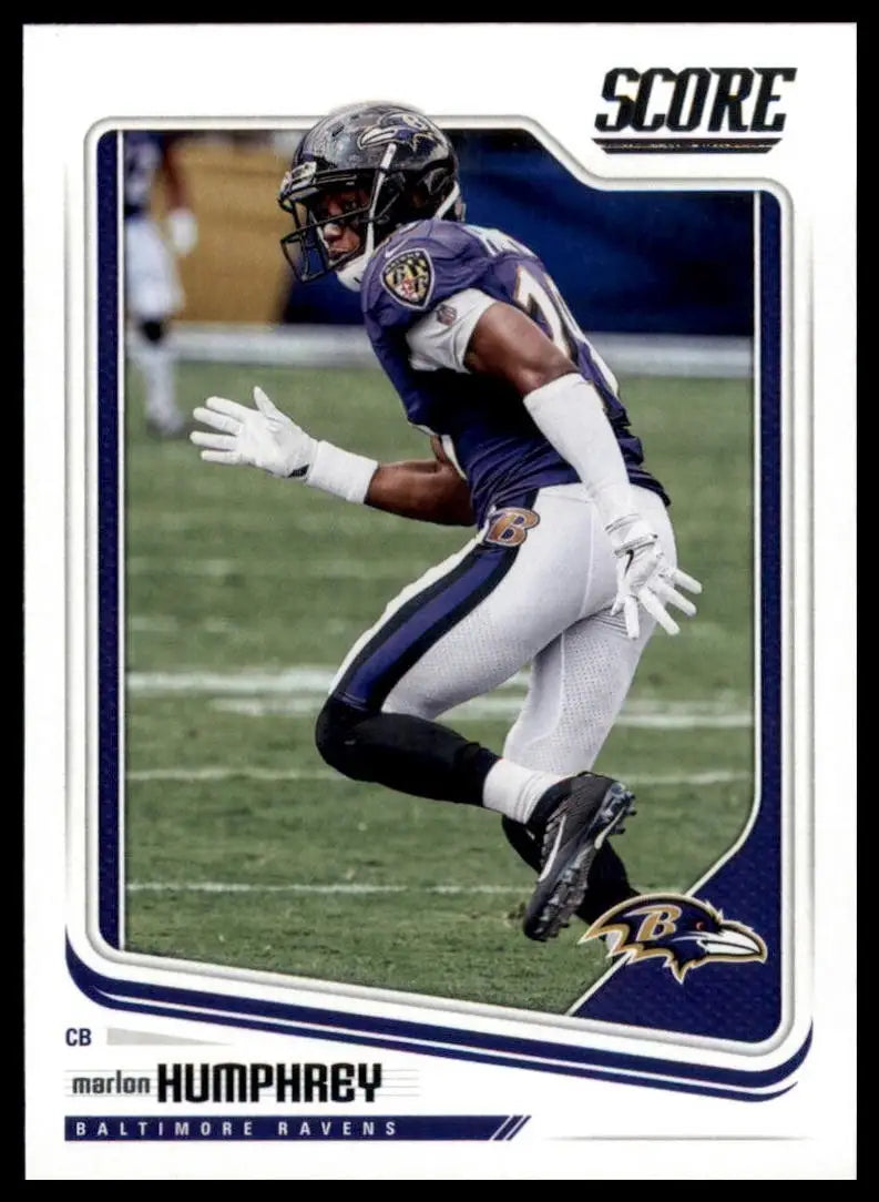 2018 Score - Marlon Humphrey #32 - Football Card Single