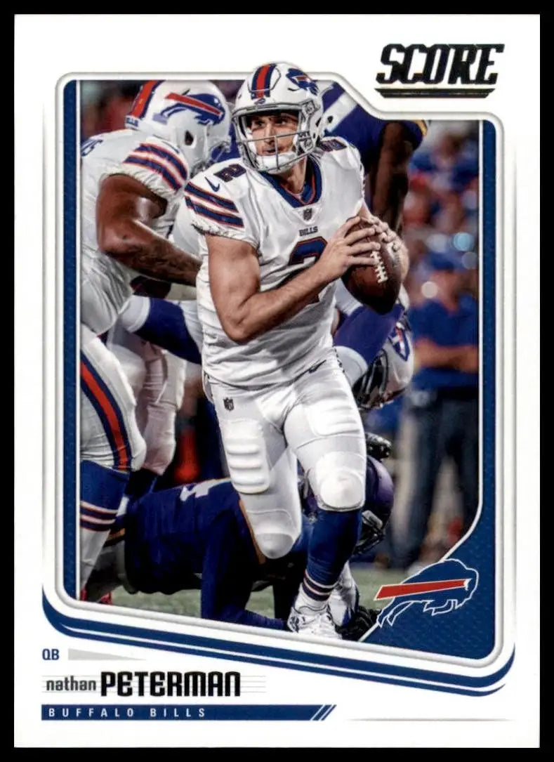 2018 Score - Nathan Peterman #40 - Football Card Single