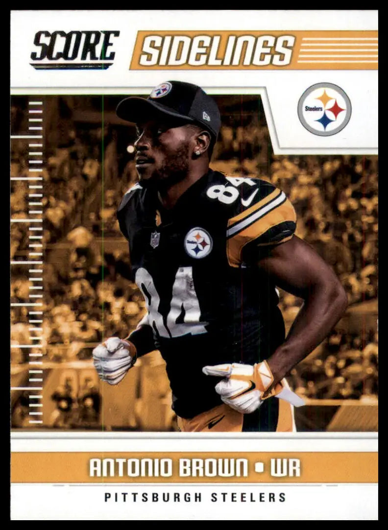 2018 Score - Sidelines Complete Your Set You Pick Choose Football NFL Near Mint - 8 Antonio Brown - Football Card Single