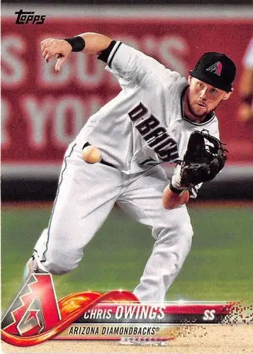 2018 Topps #122 Chris Owings NM-MT Diamondbacks - Baseball Card Single
