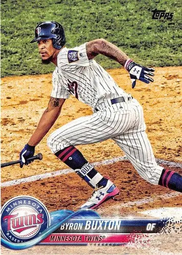 2018 Topps #127 Byron Buxton NM-MT Twins - Baseball Card Single