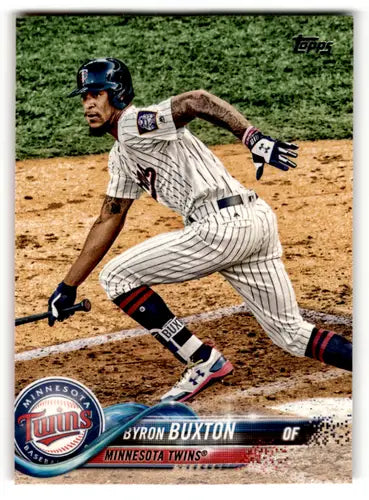 2018 Topps #127 Byron Buxton NM Near Mint Twins ID:64009 - Baseball Card Single