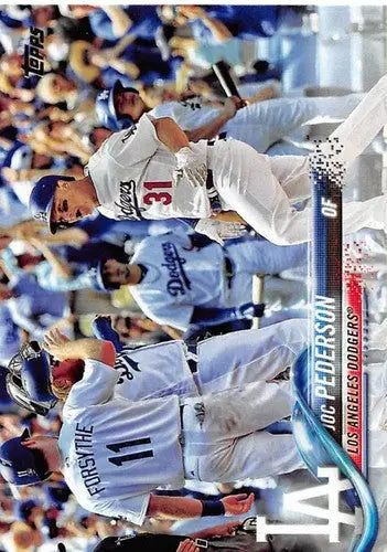 2018 Topps #159 Joc Pederson NM-MT Dodgers - Baseball Card Single