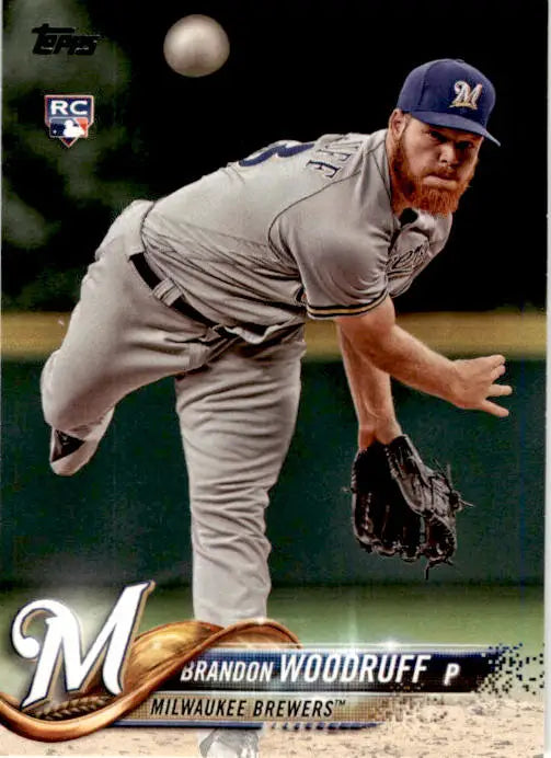2018 Topps #179 Brandon Woodruff - Baseball Card Single